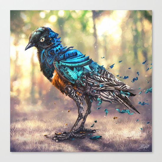The Colours Fade Canvas Print