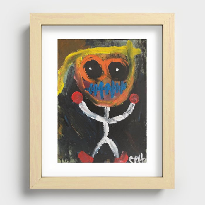 The Horrors of Childhood Recessed Framed Print