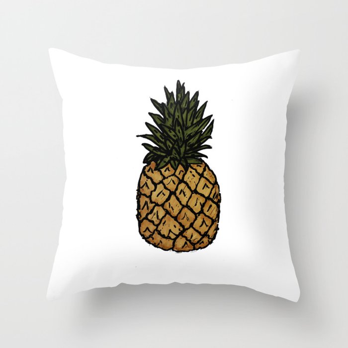 pineapple shaped throw pillow