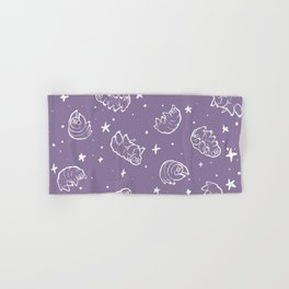 Tardigrades in Space Lavender Hand & Bath Towel