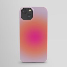 Vintage Colorful Gradient iPhone Case | Digital, Cottagecore, Aesthetic, Danish, Dorm, Colorful, Aura, Copenhagen, Dormroom, Cute 