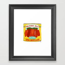 Plump Tomatoes Framed Art Print