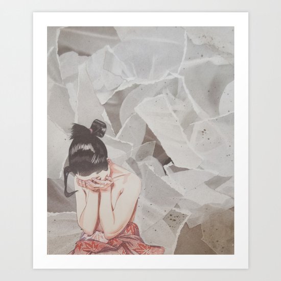 Composition IV: It's okay not to be okay Art Print