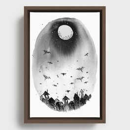 Gothica Framed Canvas