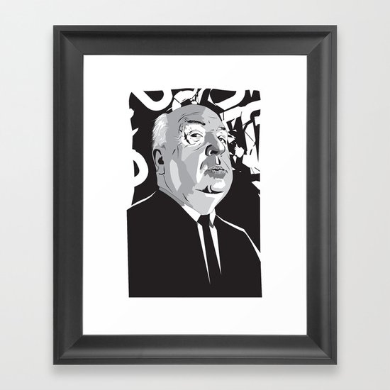 Hitchcock Framed Art Print
