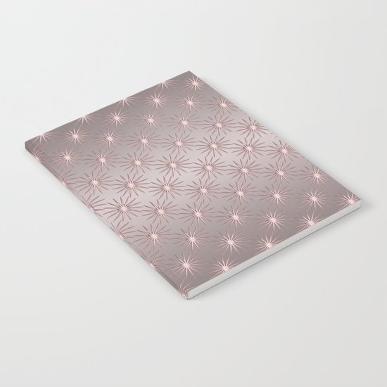 elegant Star shine soft pink Notebook