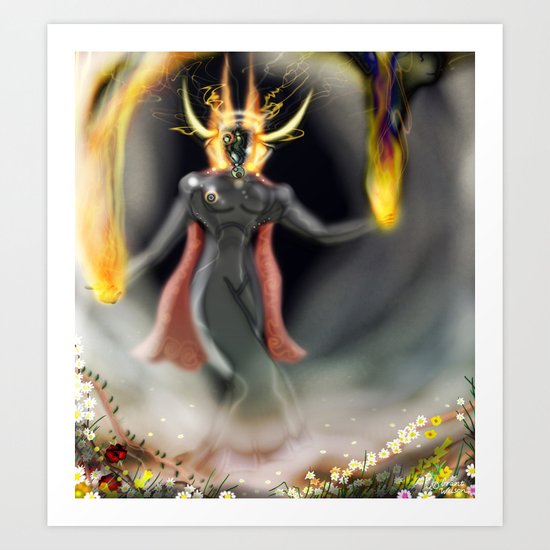 The Shadow Art Print