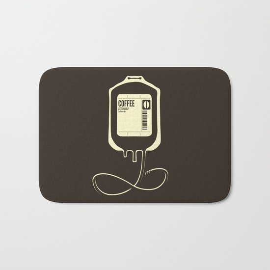 Coffee Transfusion Bath Mat