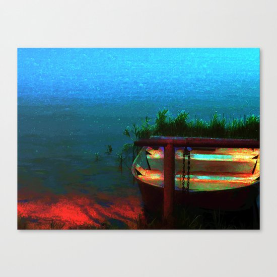 Rusty Boat Canvas Print