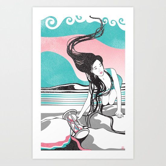 Sands of Time Art Print