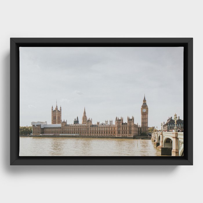 Houses of Parliament Framed Canvas