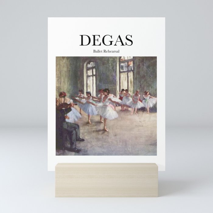 Degas - Ballet Rehearsal Mini Art Print