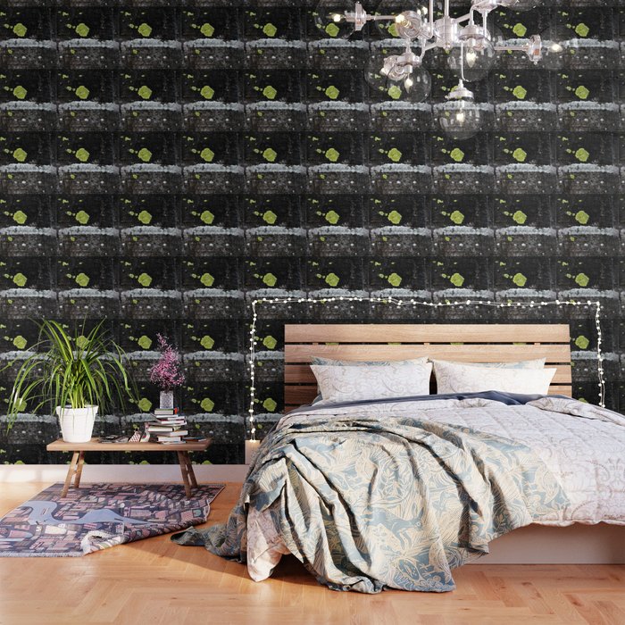 Lichens On A Tree Bark Wallpaper By Annaki Society6