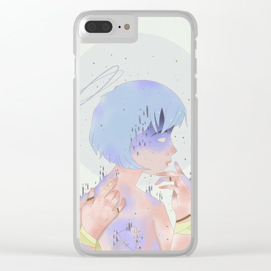 REI AYANAMI 00 Clear iPhone Case