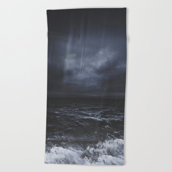 Lost in the sea Beach Towel
