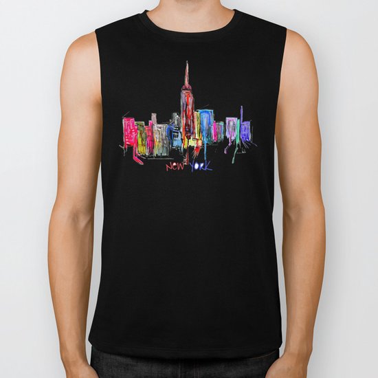 new york inked Biker Tank