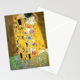 Gustav Klimt The Kiss Stationery Card