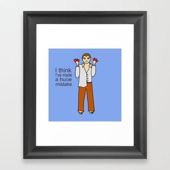 GOB Bluth Framed Art Print
