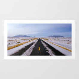 Frozen Tundra // Southern Colorado Art Print