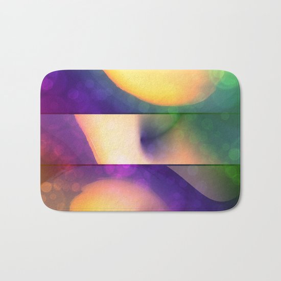 Abstract Color Bath Mat