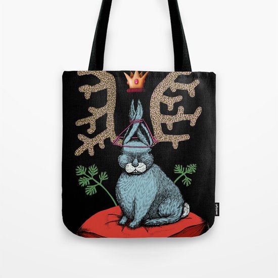 King of Fools 2 (Blue Rabbit) Tote Bag