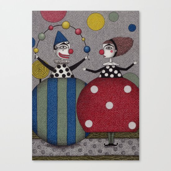 Ball Game (2) Canvas Print
