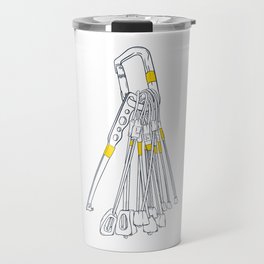 Trad climbing wires Travel Mug