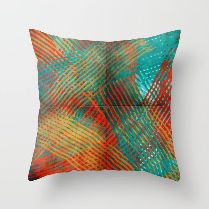 Red and turquoise 2025 pillows