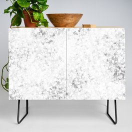 Monochrome old flowers Credenza
