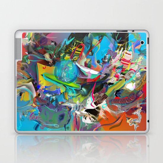 Microcrystalline Tendrils Laptop & iPad Skin