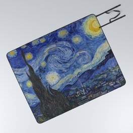 The Starry Night by Vincent van Gogh Picnic Blanket