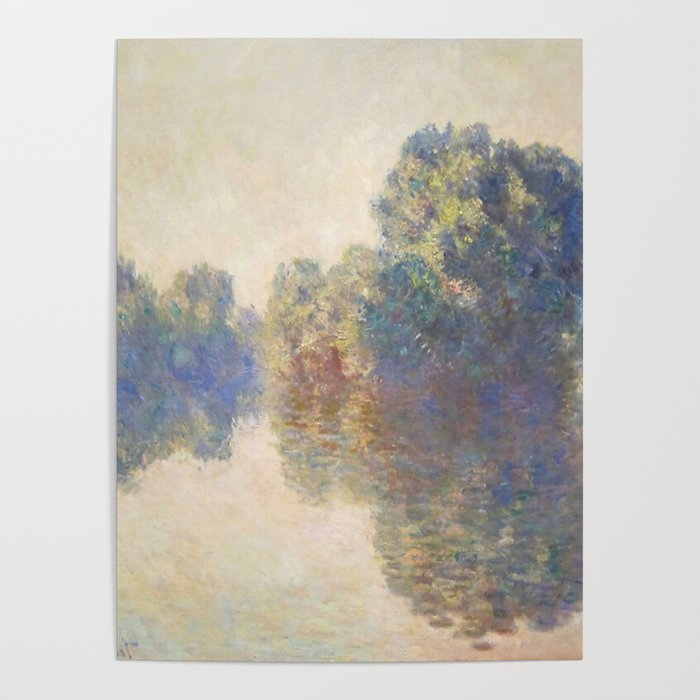 Claude Monet - The Seine at Giverny (1897) Poster