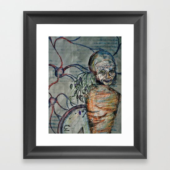 Iberis Sempervirens Framed Art Print
