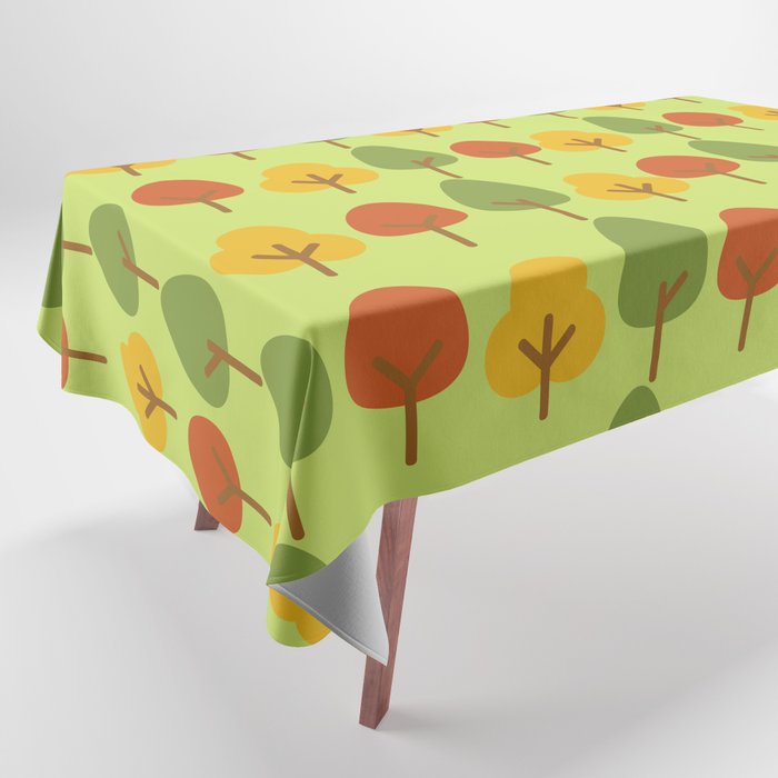 Autumn - Forest Of Beautiful Colors Tablecloth