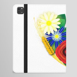 Ukrainian Flowers iPad Folio Case