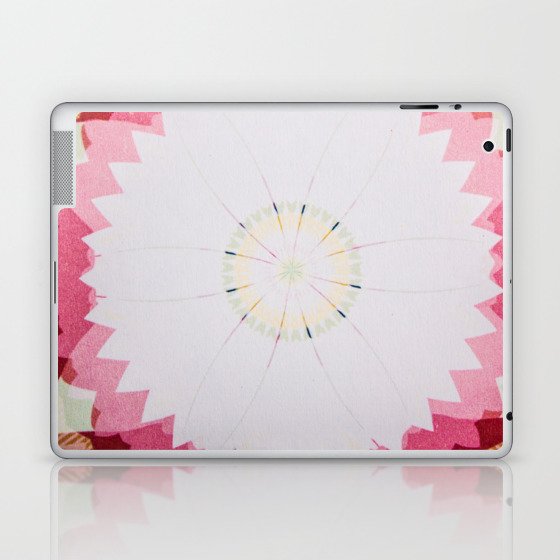 Pink Circle Laptop & iPad Skin