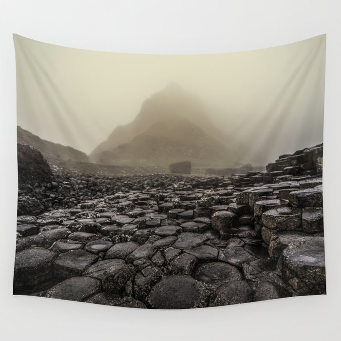 The land of mountains and stones Wall Tapestry