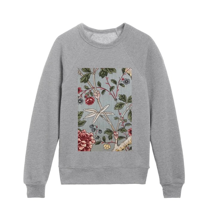 William morris enhanced with artificial intelligence Kids Crewneck by ...