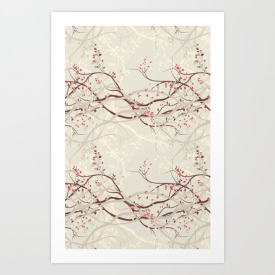Branched Art Print