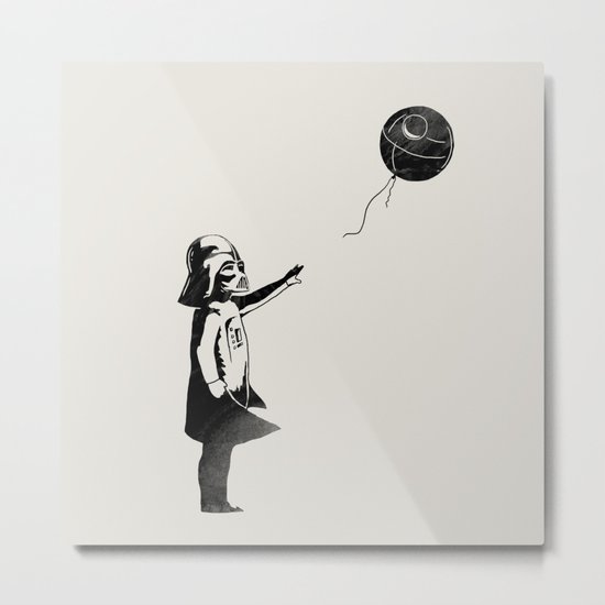 Let go the dark side Metal Print