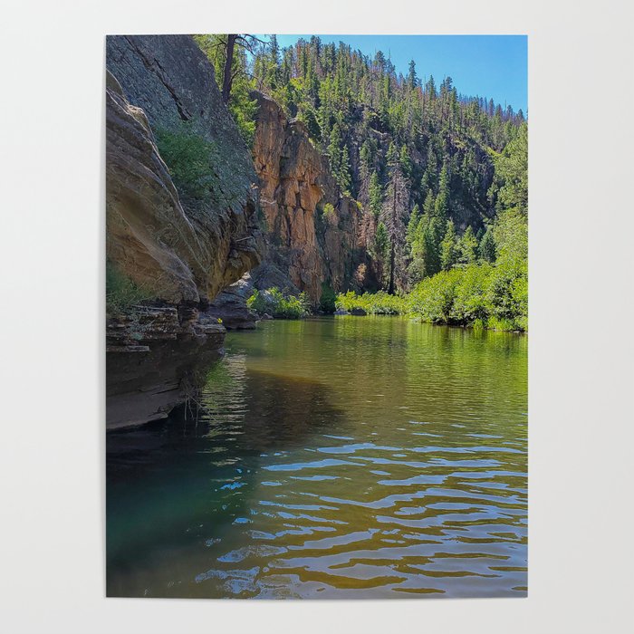 Refreshing Canyon Poster