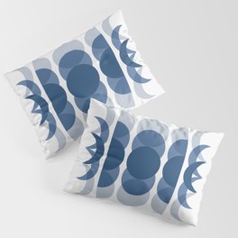 Moon Phases Abstract II Pillow Sham