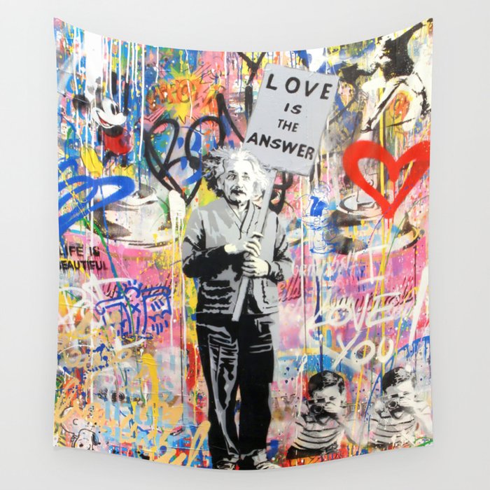 Love Is The Answer Wall Tapestry