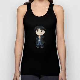 Fullmetal Alchemist Mustang Chibi Tank Top