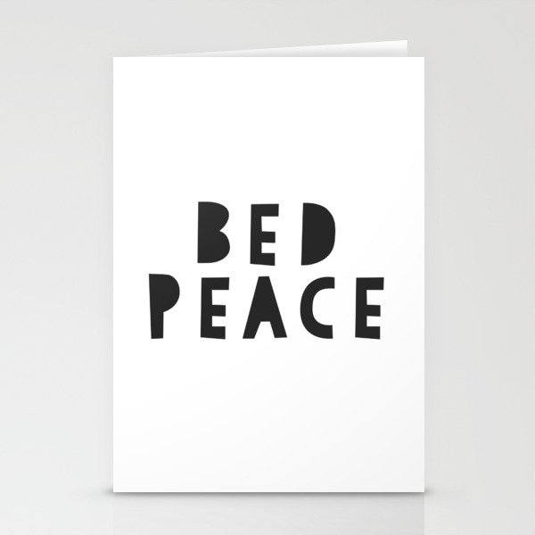 Bed Peace Stationery Cards