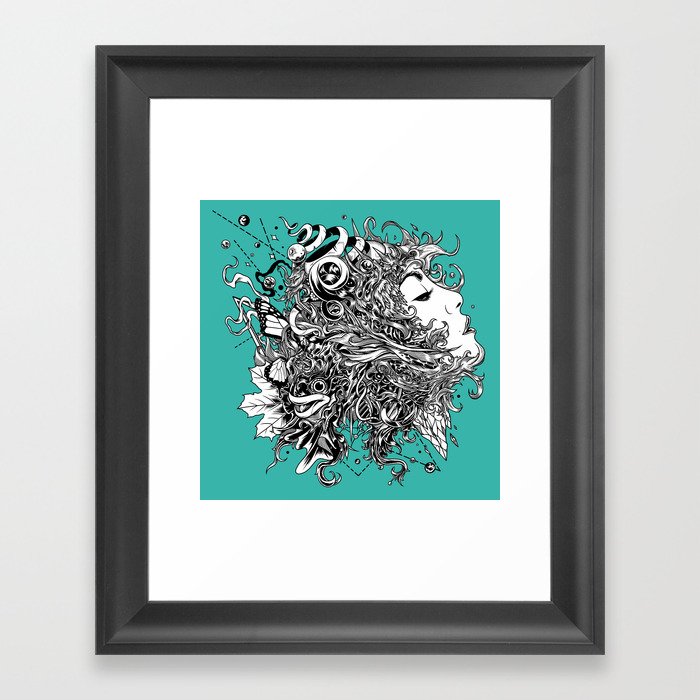 Infinity by Deltizzle Framed Art Print