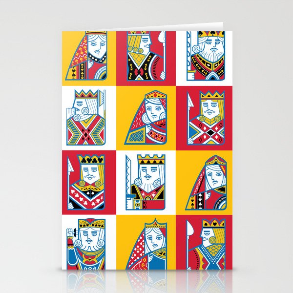 Vector Card Game characters Stationery Cards