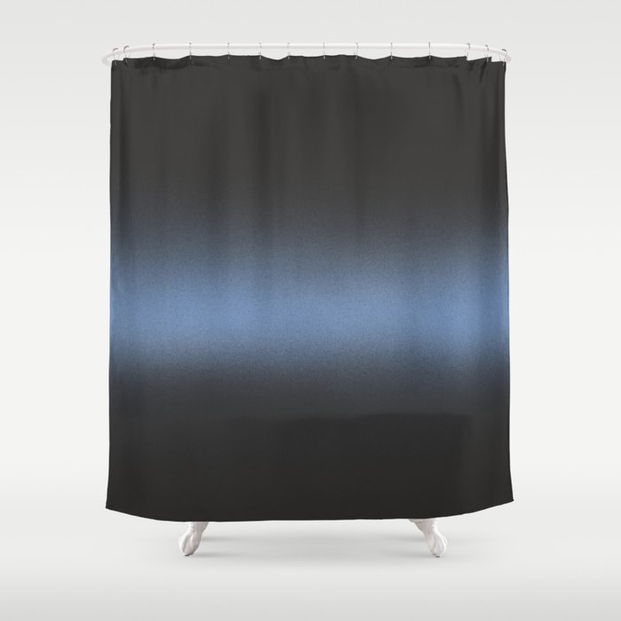 Glimpse of blue Shower Curtain
