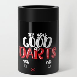 Dart Board Game Gift Idea Can Cooler