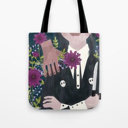 Wednesday and her thing Tote Bag
